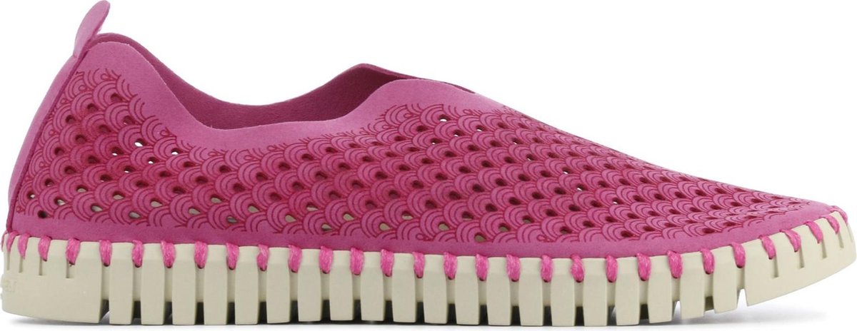 Ilse Jacobsen Vrouwen Textiel Instapschoenen / Damesschoenen / Instapper Tulip 3275 - Fuchsia - Maat  39