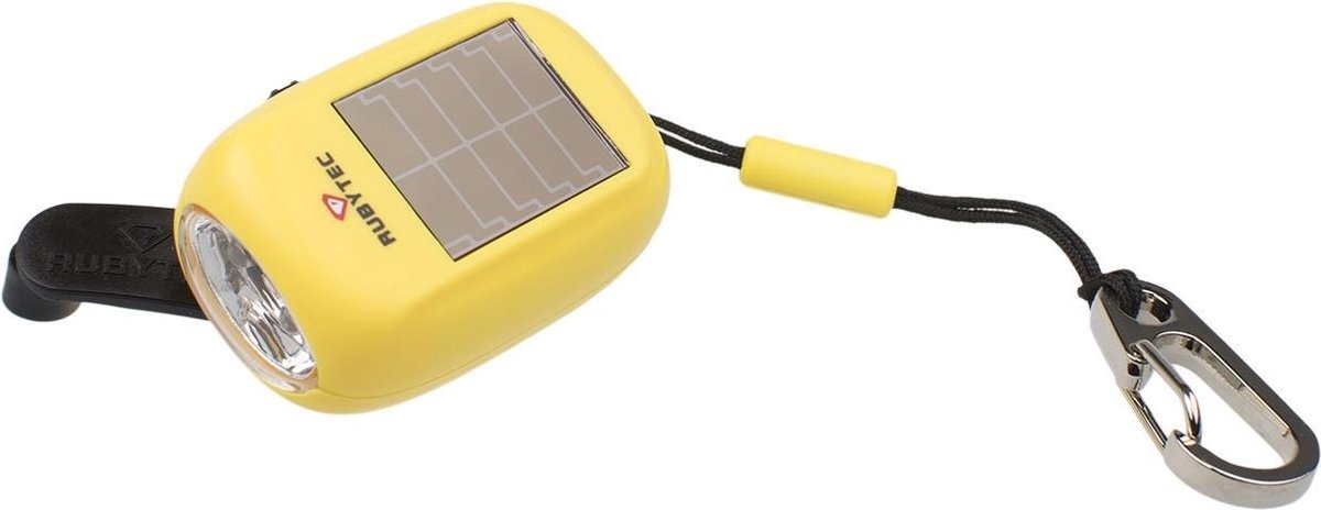 Rubytec Kao Clip Geel Zaklamp