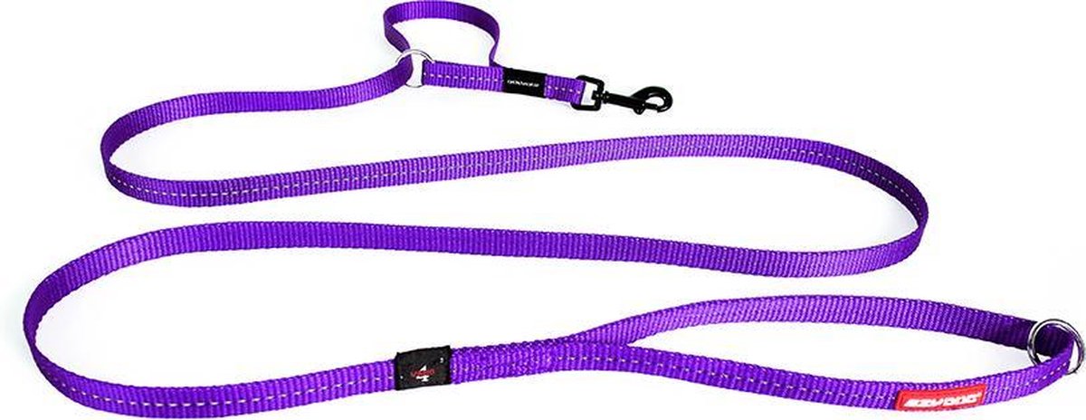 EzyDog Vario 6 LITE - Hondenriem - 208 cm - Paars