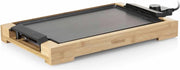 Tristar BP-2786 Bakplaat – Stijlvolle bamboe behuizing – Bakoppervlakte: 37 x 25 cm