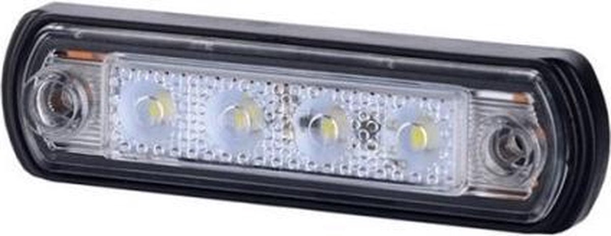 Zijmarkeringslicht - 12/24V - Wit - LD675