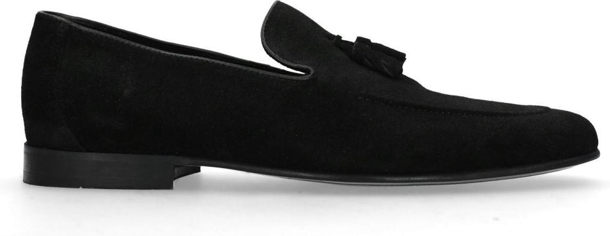 Sacha - Heren - Zwarte loafers met kwastjes - Maat 44