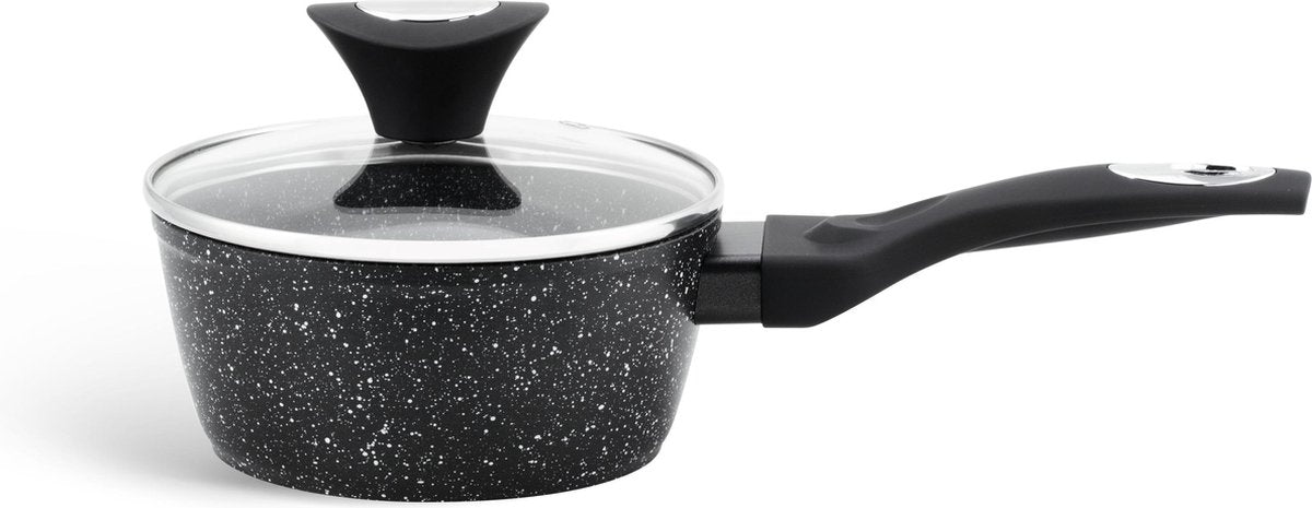 Edënbërg Stonetec Line - Steelpan Keramisch - 16 cm- 3-laags anti-aanbaklaag!