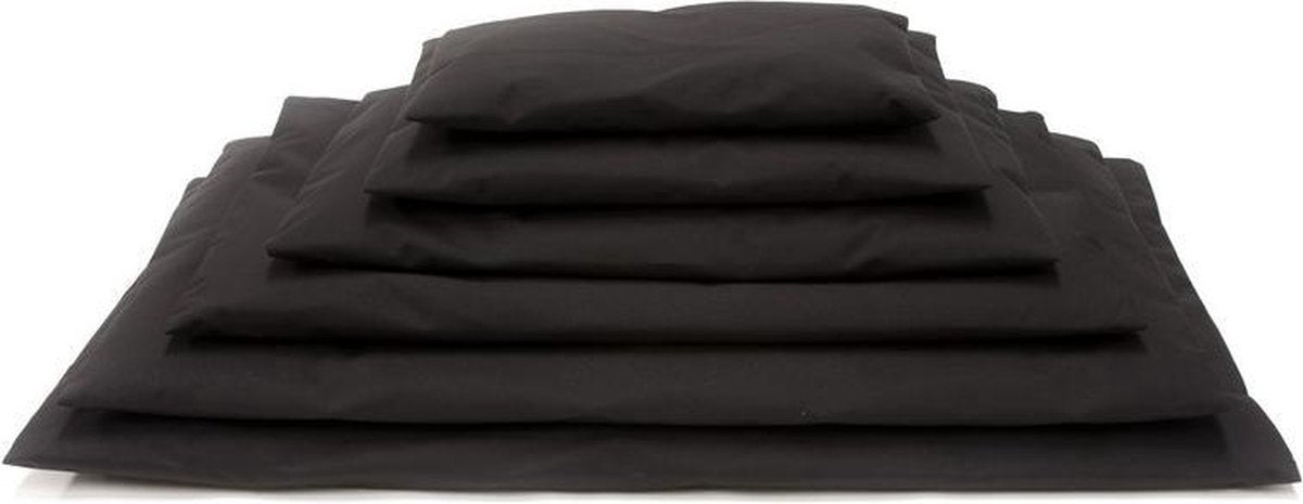 Comfort benchkussen all weather black maat 50x35 cm