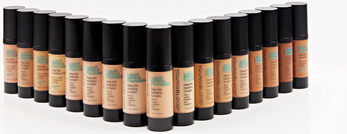 Youngblood Liquid Mineral Foundation - Caribbean