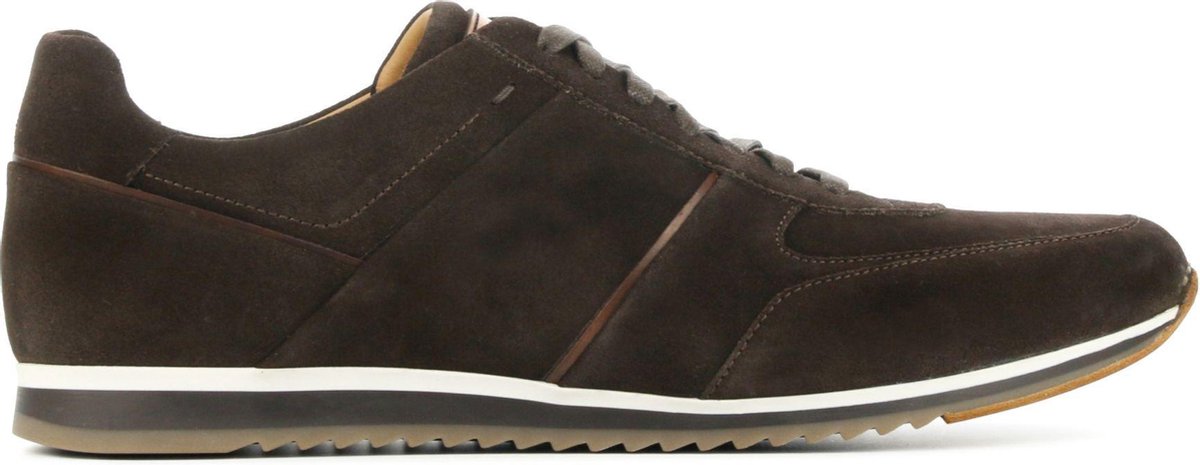 Magnanni Mannen Suède Lage sneakers / Herenschoenen 20485 - Bruin - Maat 41