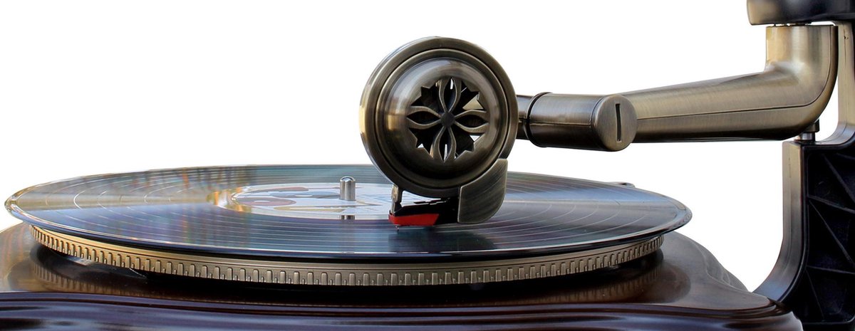Soundmaster NR917 - Nostalgische muziekcenter met grammofoon - bruin
