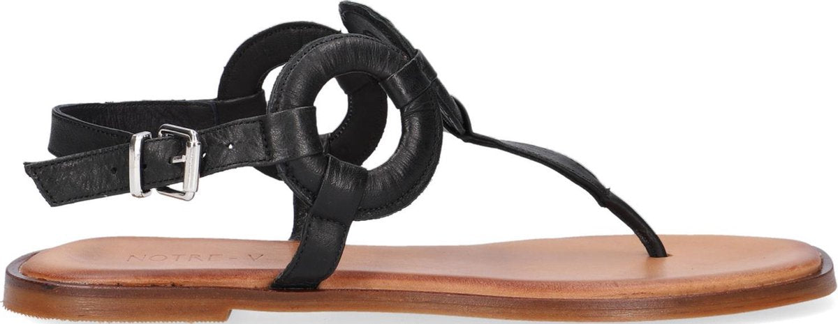 Notre-V 799003 Sandalen - Dames - Zwart - Maat 38