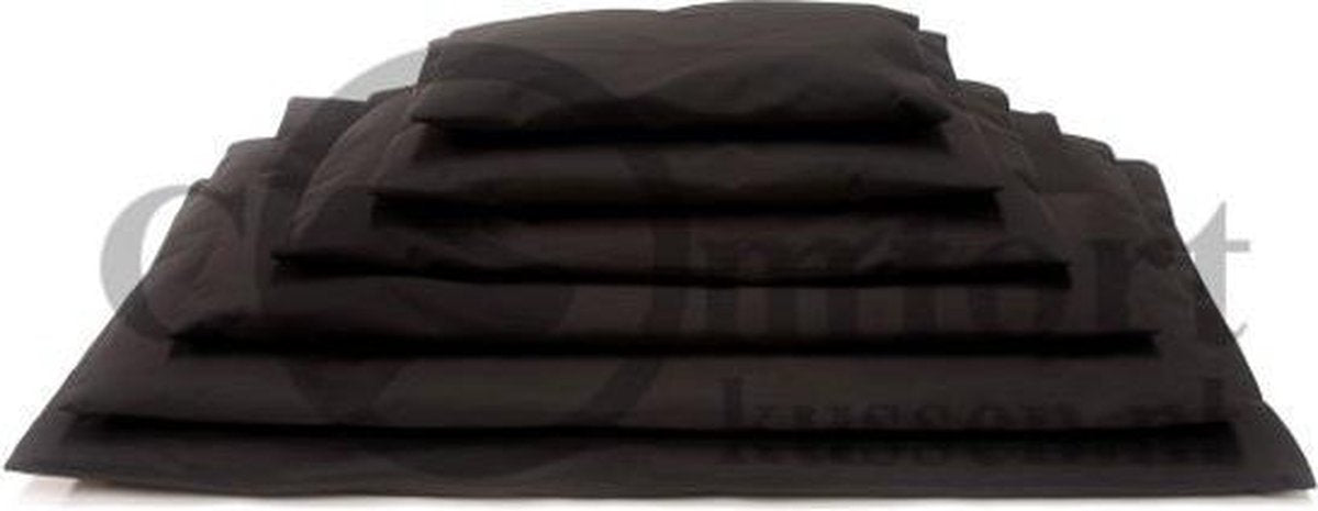 Comfort benchkussen all weather black maat 107x70 cm
