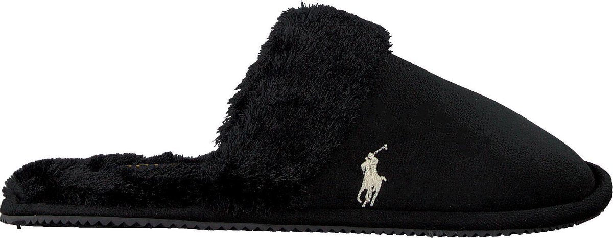 Polo Ralph Lauren Summit Scuff Ii Pantoffels - Sloffen - Dames - Zwart - Maat 39
