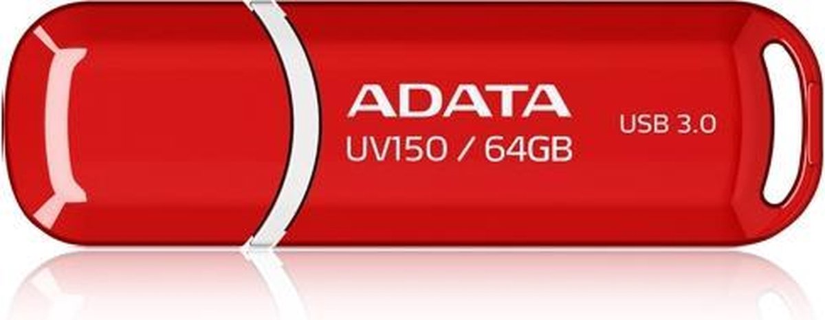 ADATA 64GB DashDrive UV150 USB flash drive USB Type-A 3.2 Gen 1 (3.1 Gen 1) Rood