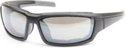 Redbike milwaukee motorbril zwart - reflectie glas | motor zonnebril