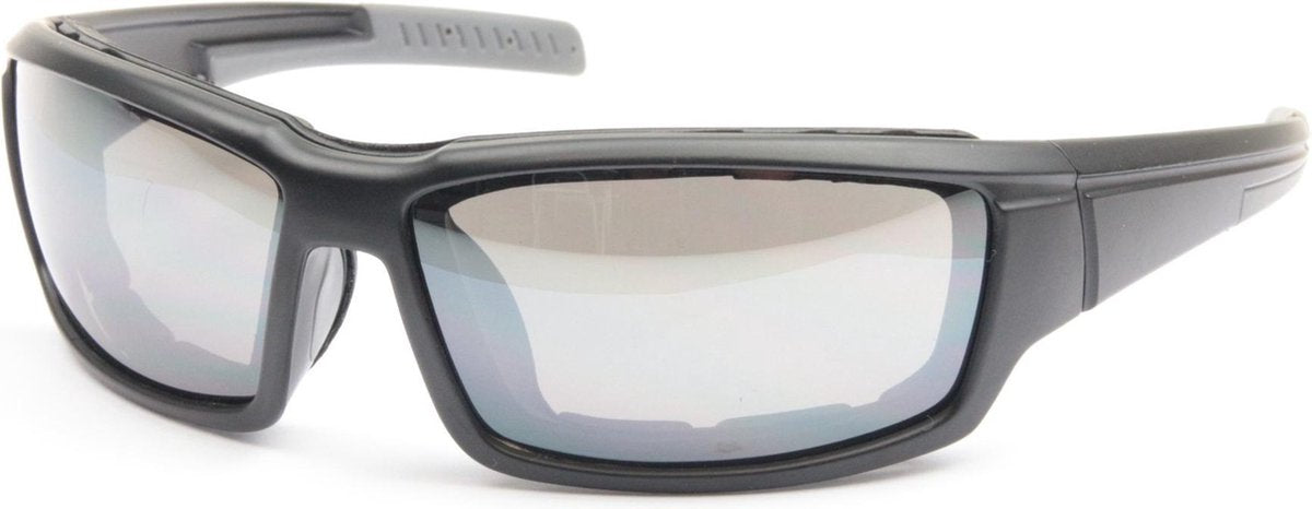 Redbike milwaukee motorbril zwart - reflectie glas | motor zonnebril