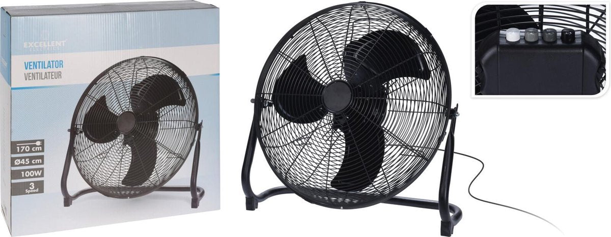 Soellaart Ventilator Vloer Model Dia 45C - 100W