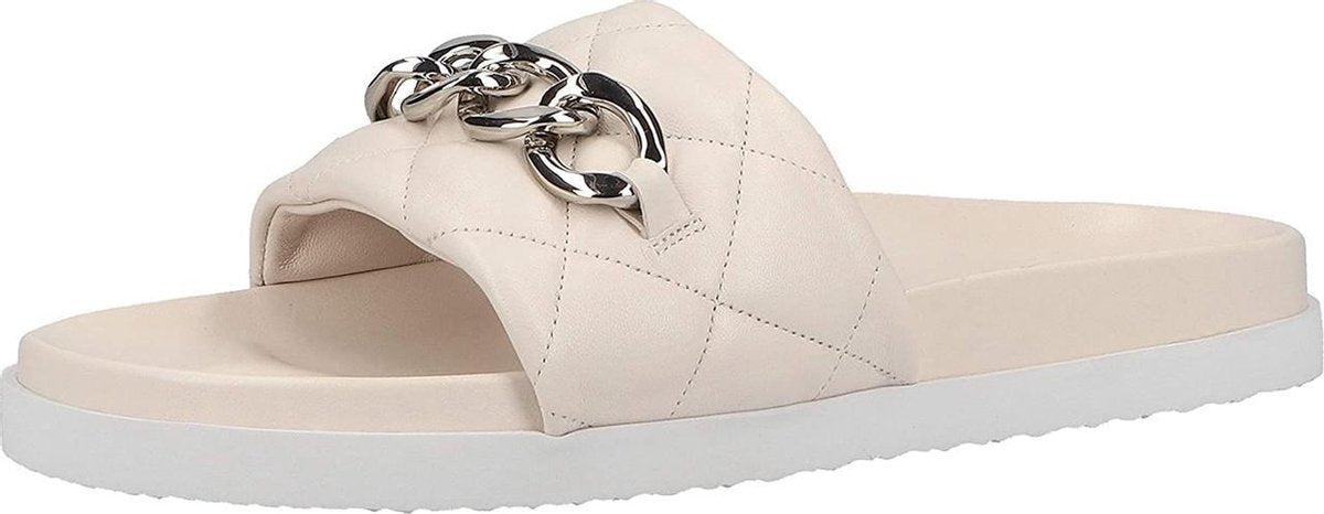 Hogl 1-100810-0100 - dames slippers - creme - maat 36