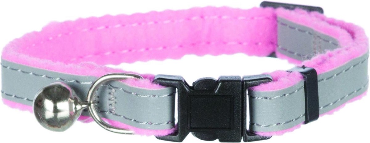 Trixie Halsbandje Reflecterend Kunststof - Kattenhalsband - Multi-Color