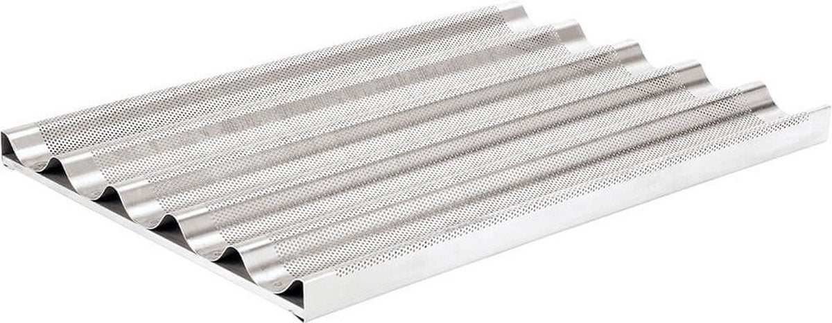 Paderno Baguettepan 53 X 32 Cm Aluminium Zilver