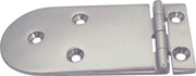 Luikscharnier - 134x65x4 - Rvs 316 - Knoop boven