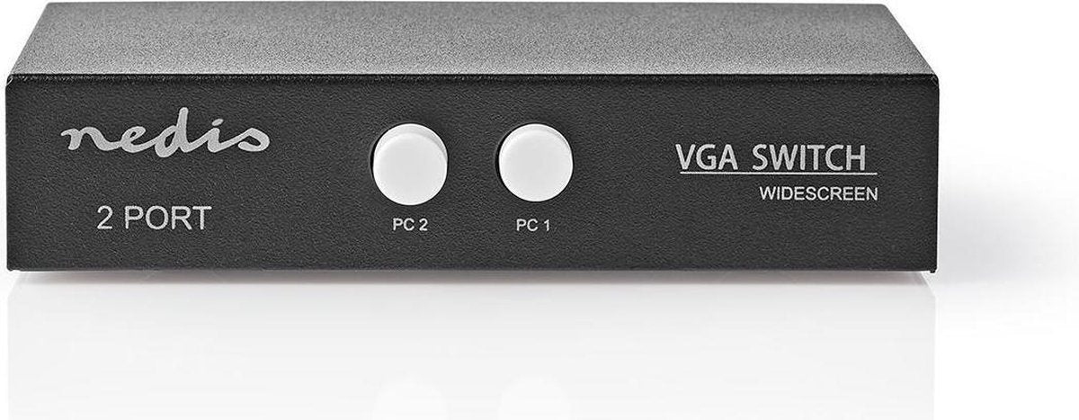 2-Poorts | VGA Switch | Zwart