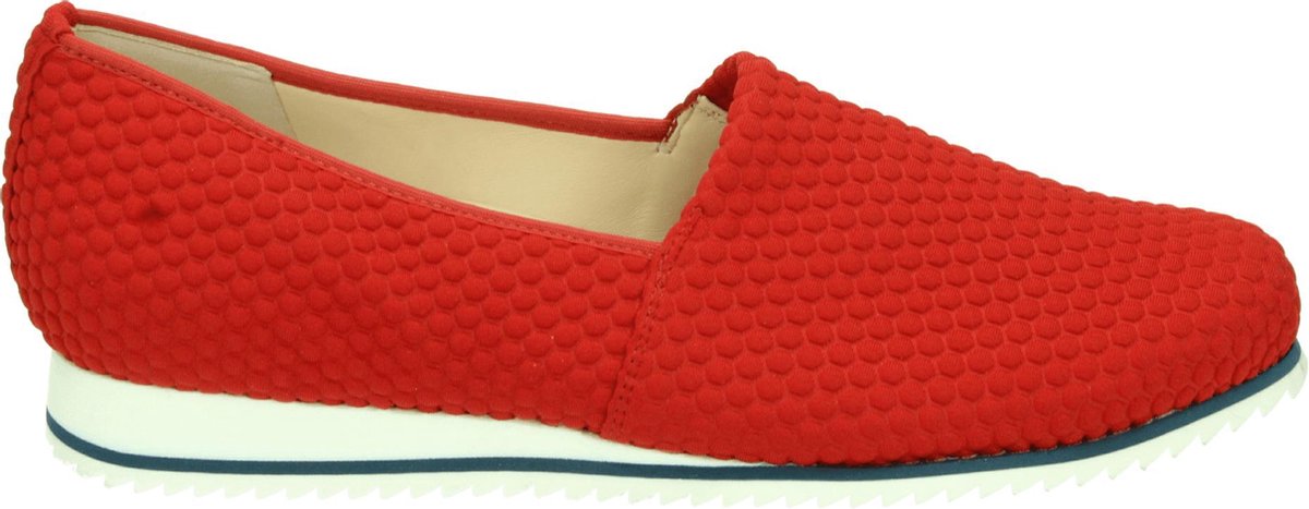 Hassia 301687 - Volwassenen Instappers - Kleur: Rood - Maat: 37.5