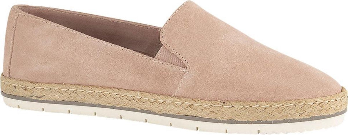5th Avenue Dames Roze suede espadrille - Maat 42