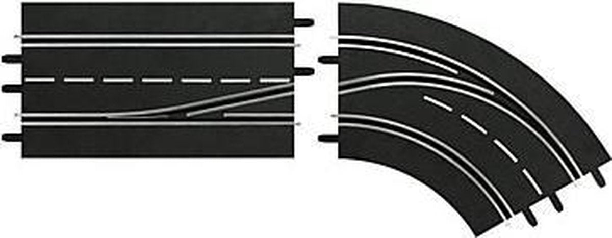 Carrera Digital 132 Baandelen - 2 Stuks