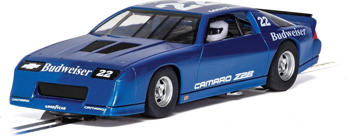 Scalextric - Chevrolet Camaro Iroc-z - Blue (6/20) * - SC4145 - modelbouwsets
