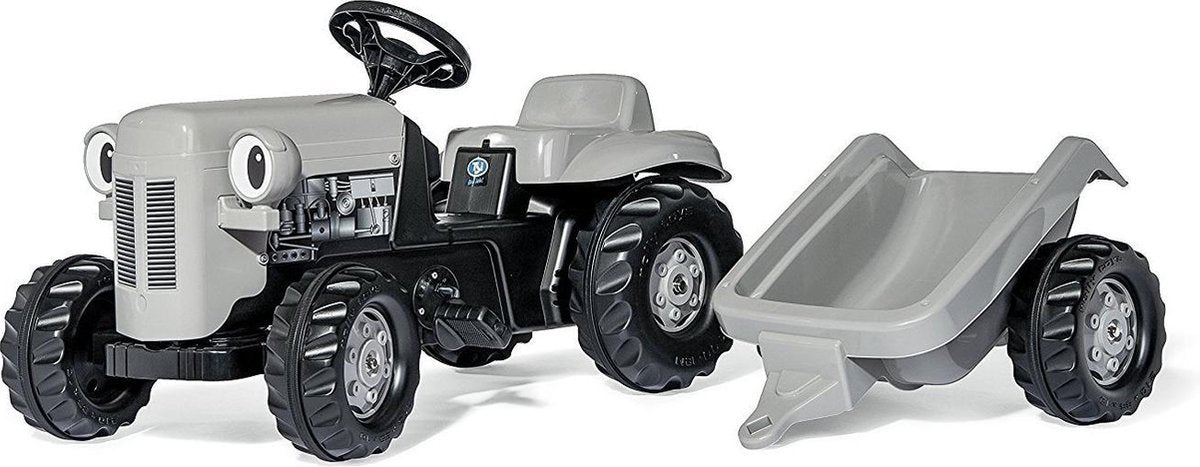 Rolly Toys Traptractor RollyKid litlle grey fergie grijs