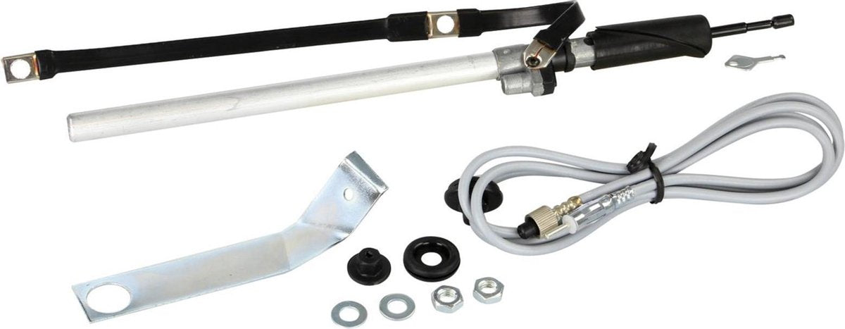 Telescoop Antenne Volkswagen Golf 3 1991-1996 Chroom Incl. 90cm kabel