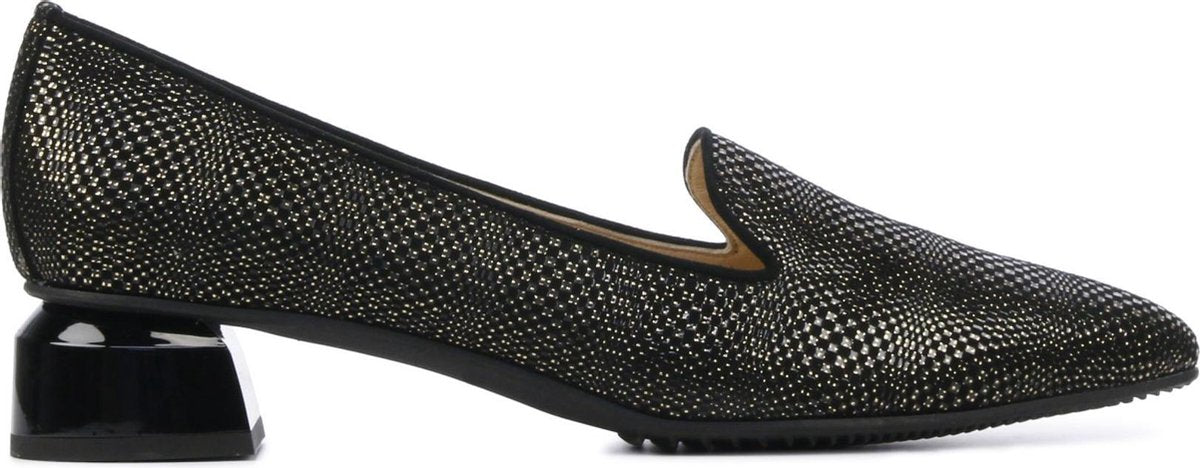 Brunate Vrouwen Suède Instapschoenen / Damesschoenen / Instapper 31889 - Zwart - Maat  38