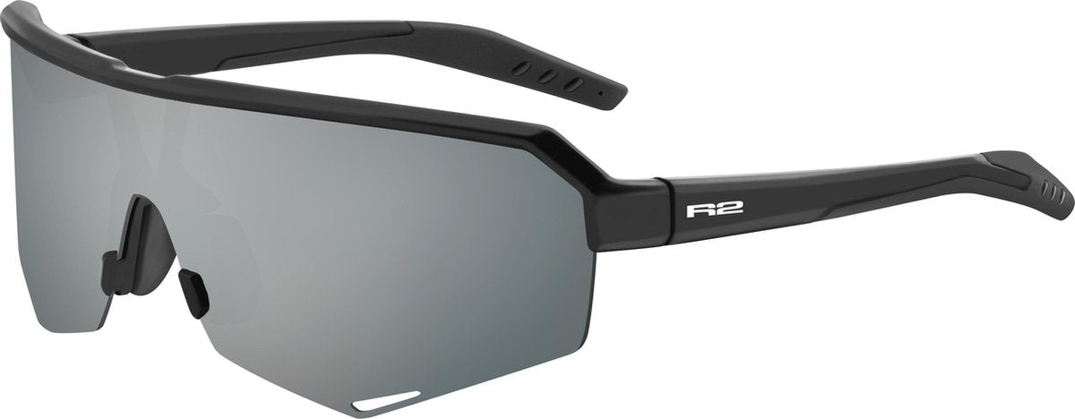 R2 Fluke Fietsbril - Sport Zonnebril Zwart