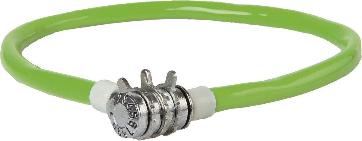 M-Wave Combinatie - Kabeslot - 502 mm - Groen