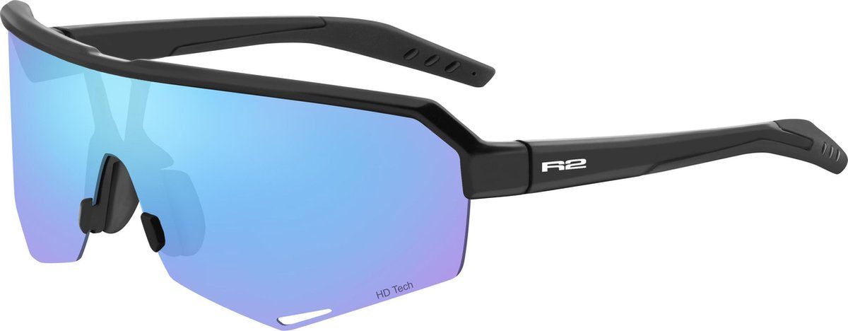 R2 Fluke Fietsbril - Sport Zonnebril Zwart