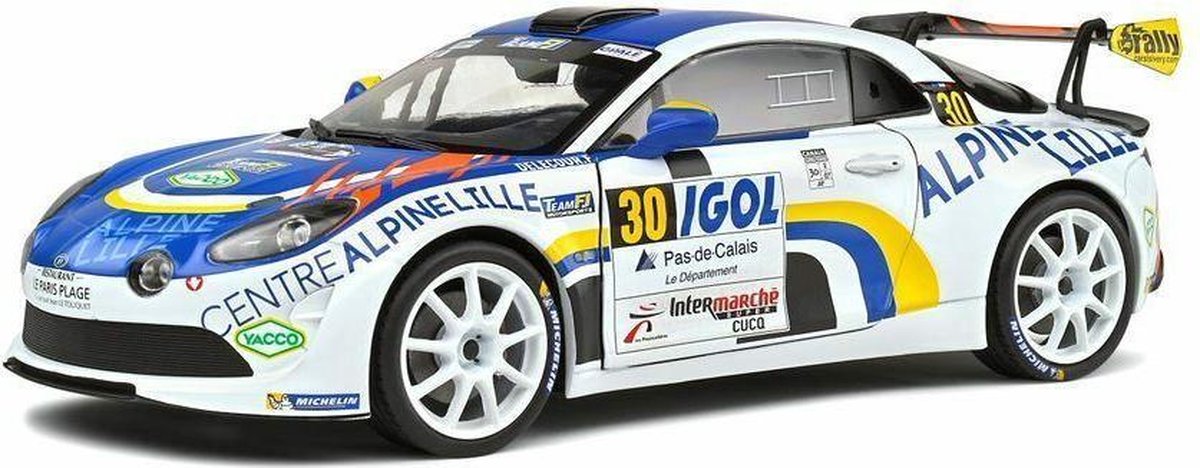 Alpine A110 RGT #30 Rally Du Touquet 2020