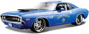 Maisto DODGE CHALLENGER R/T COUPE 1970 blauw schaalmodel 1:24