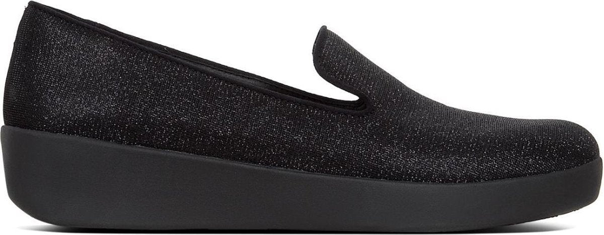Fitflop - Dames schoenen - Audrey Glitzy Loafer - zwart - maat 41