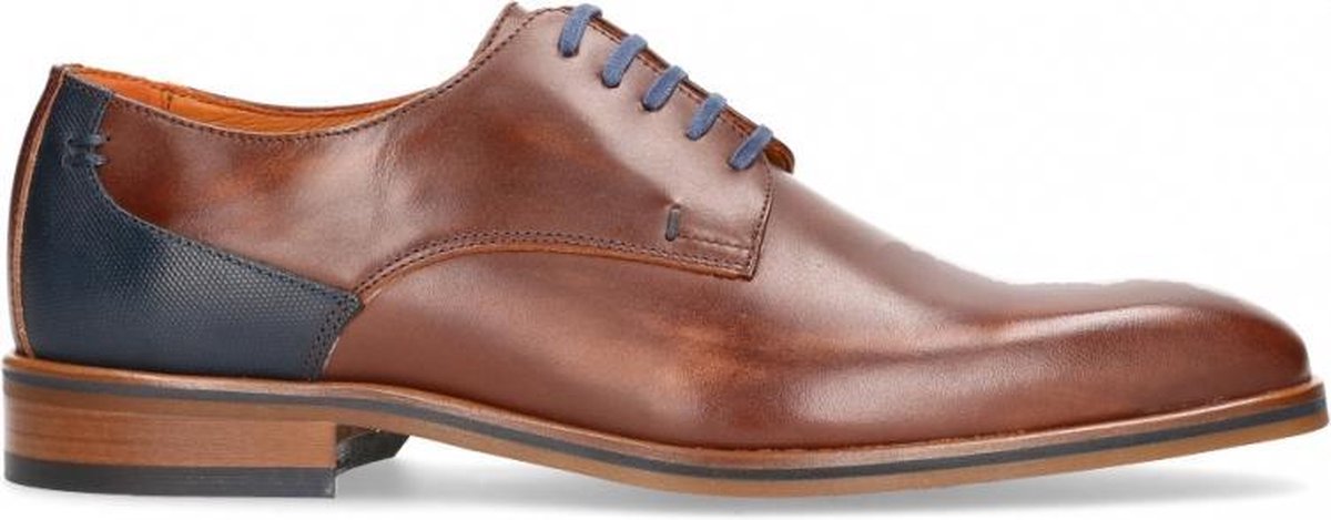 Van Dalen  - Geklede Veterschoen Leer - Mens - Brown - 42