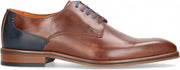 Van Dalen  - Geklede Veterschoen Leer - Mens - Brown - 42