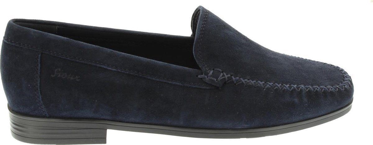 Sioux Campina-HW Night Velour Dames Mocassin - maat 4.5