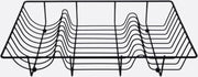 Point-Virgule Wire afdruiprek - zwart