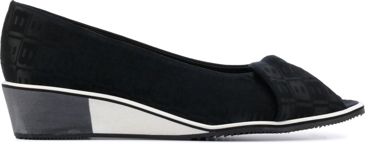 Brunate Vrouwen Textiel Instapschoenen / Damesschoenen / Instapper 31821 - Zwart - Maat  38.5