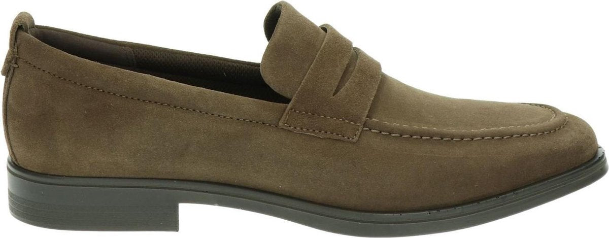 Ecco Melbourne heren instapper - Taupe - Maat 46