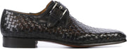 Magnanni Mannen Leren Gespschoenen / Herenschoenen / Instapper 20527 - Bruin - Maat  40