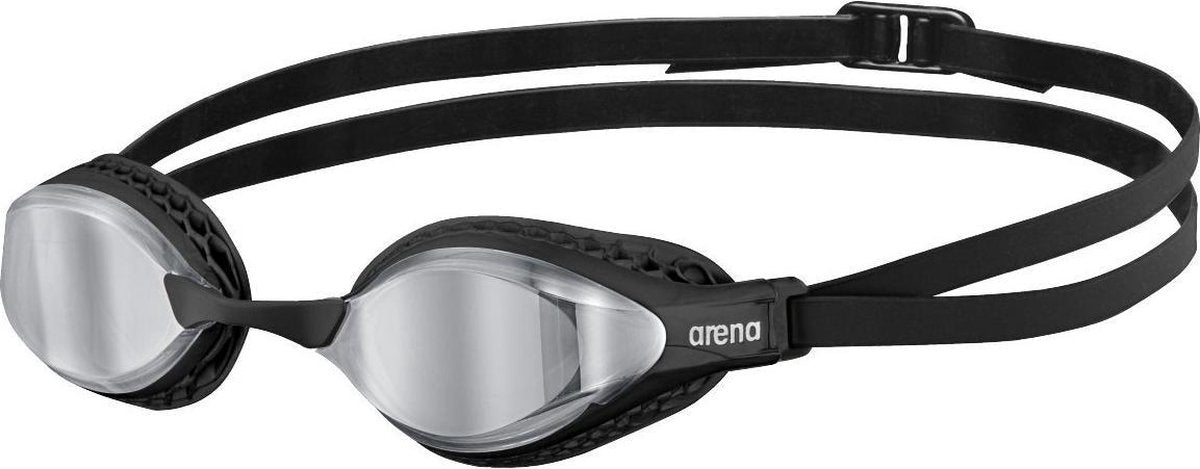Arena Airspeed Mirror Zwembril - Zwart / Zilver | Maat: UNI