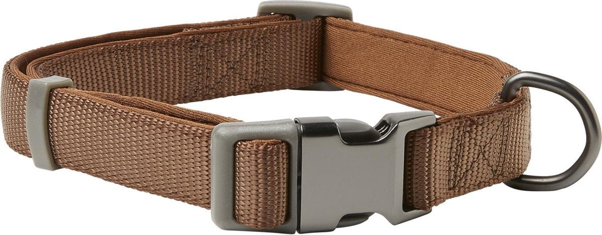Adori Halsband Neopreen Nylon Bruin - Hondenhalsband - 45-70x2.5 cm