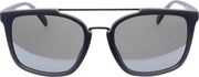 ICON Sport Zonnebril SPADER - Mat grijs montuur - Zilver spiegelende glazen - GEPOLARISEERD