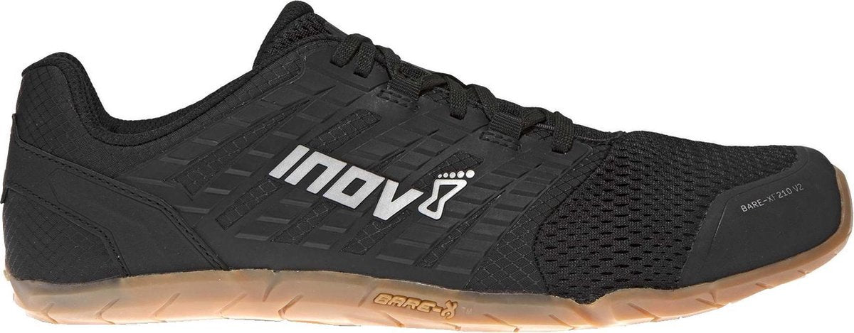 Inov-8 Zaalschoenen Bare Xf 210 V2 Dames Zwart/lichtbruin Mt 41