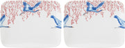 Catchii Cherry Blossom & Lucky Cranes Sushischaal - 22 cm - Porselein - 2 stuks