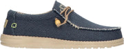 HEYDUDE Wally Braided Heren Instappers Blue Night maat 43