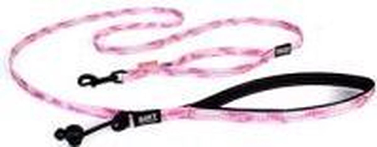 EzyDog Soft Trainer LITE - Hondenriem kleine honden - 180cm x 12mm - Roze Camouflage